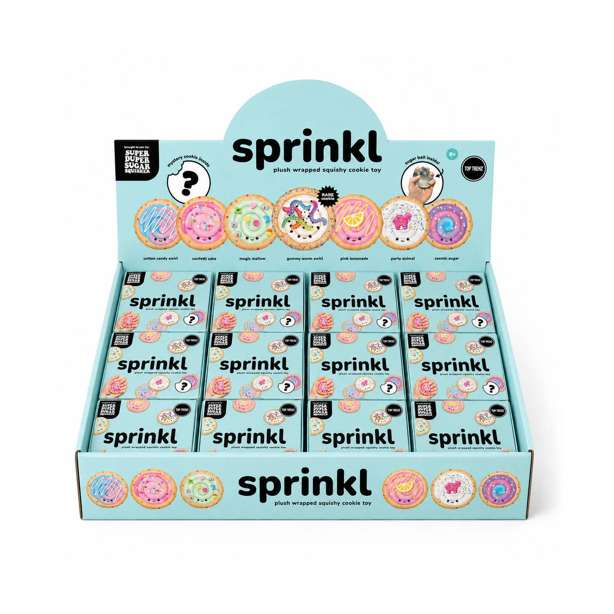 Super Duper Sugar Squisher Plush - Mystery Sprinkl Cookies
